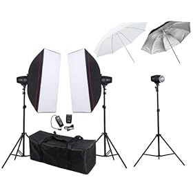 540ws Photo Studio Kit Mini Flash Monolight Lighting Kit
