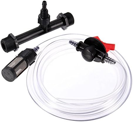 1/2" Irrigation Venturi Fertilizer Kit Mixer Injectors Water Tube Switch Filter