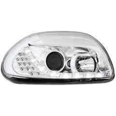 Dectane SWR02AGXL DAYLINE Scheinwerfer Renault Clio II 98-00_TFL-Optik_ chrome