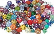 Chessex Dice: Ten Sided Dice - D10 - Random Group of Ten Sided Die (You Pick How Many You Want)