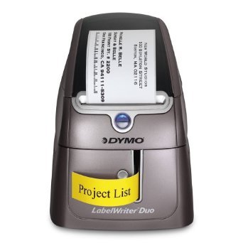 Dymo LabelWriter DUO 300dpi 55 labels per minute Label Printer; 180dpi D1 tape Label Printer (69220) On Sale