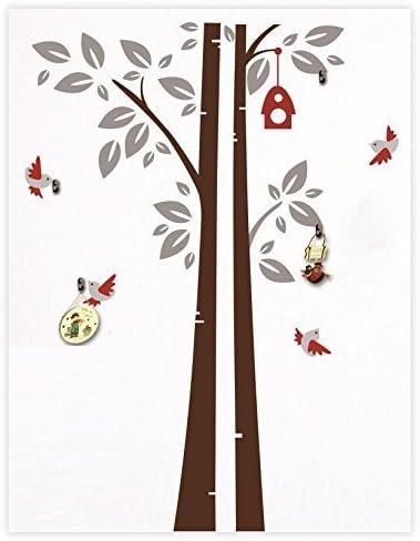 Dream Wall Wall Decal with Hanging Hooks, Chirping Birds by Dream Wall