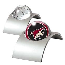 Phoenix Coyotes NHL Spinning Desk Clock by Great American Products