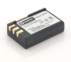 Synergy quality replacement for Nikon ENEL9, 1400mAh