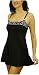 It Figures Women's Graffique Square Neck Swimdress