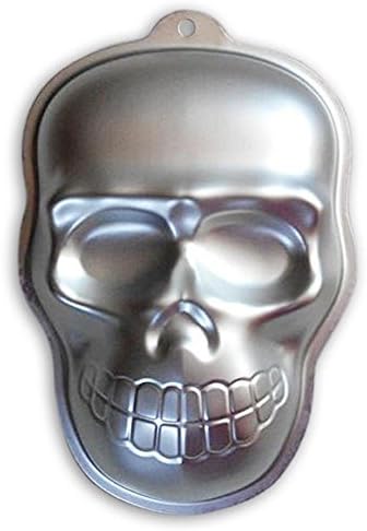 Jspoir Aluminum Alloy Metal Halloween Cake Mold Decorating Skeleton Baking Cake Pan Bakeware Kitchen Cooking Tools