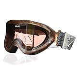 Zeal Optics Aspect Clear Brown Sugar Ski Snow Goggle