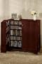 Multicolormedia Storage Cabinet 40"w Burnham, 40"W, DARK CHERRY