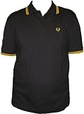 Fred Perry Mens M1200 Classic Twin Tipped Polo