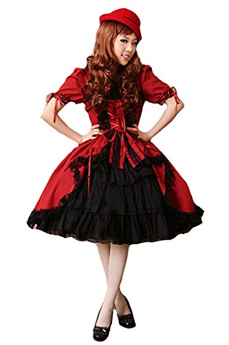 QUEENSHINY(クィーンシャイニー) レディーズ ロリータ プリンセス ゴスロリィタ ゴスロリ ワンピース