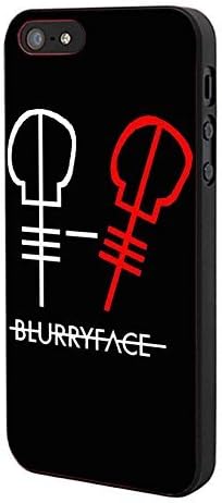 Twenty One Pilots Blurry Face iPhone 5 Case Hardplastic Frame Black Fit For iPhone 5 and iPhone 5s