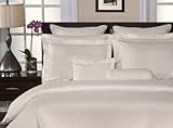 Pointehaven 650 TC Jacquard 3-Piece King Duvet Set 100-Percent Pima Cotton, ....