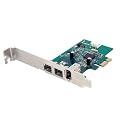 StarTech 3 Port 2b 1a 1394 PCI Express FireWire Card Adapter