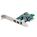StarTech
3
Port
2b
1a
1394
PCI
Express
FireWire
Card
Adapter