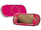PlayStation Portable 3000 (PSP-3000) Skin - NEW - PARTY PINK system skins f ....