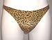 Apparel : Mens Thong Swimwear/Underwear Nylon/Lycra Tan Leopard