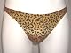 Distinguished Mens Thong Swimwear/Underwear Nylon/Lycra Tan Leopard The Next 10 Orders Will Get