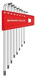 PB SWISS TOOLS(PBスイスツールズ):ショートヘッドL型ヘクスローブセット(パックナシ 2411H/6-25