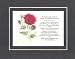 Personalized Touching and Heartfelt Poem for Anniversries - Happy Wedding Anniversary . . . Poem on 11 x 14 inches Double Beveled Matting