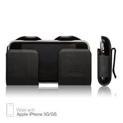 elago Slim Glide Genuine Leather Case III for Apple iPhone 3G/3GS with Clip