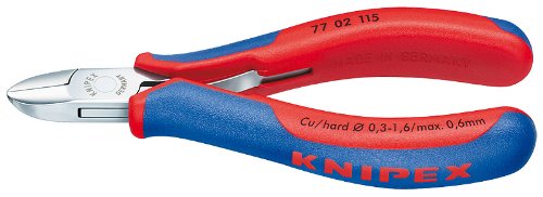 KNIPEX 77 02 115 Comfort Grip Electronics Diagonal Cutters