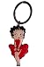 Betty Boop Red Dress Keychain Key Ring - Betty Keyring