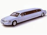 Review Road Signature  / Diecast Model Lincoln Limousine (Stretch Limo) 2003 in White