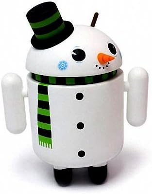 Android Flakes Snowman 3" Inch Mini Collectible Special Edition Figure Andrew Bell Gary Ham by DYZ Plastics