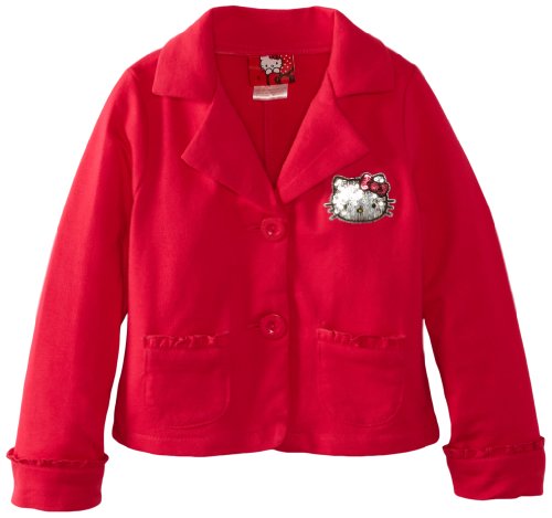 Hello Kitty Girls 2-6X Bow On Back Of Blazer
