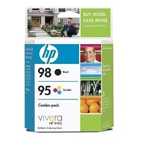 HP 95/98 Inkjet Print Cartridge Combo Pack (CB327FN)