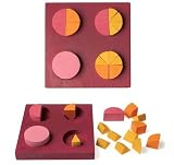 Fraction Circles Red