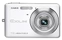 Casio EXILIM ZOOM EX-Z77 - Digital camera - compact - 7.2 Mpix - optical zoom: 3 x - supported memory: MMC, SD, SDHC - white