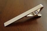 Silver Tie Clip. Great Fathers Day Gift