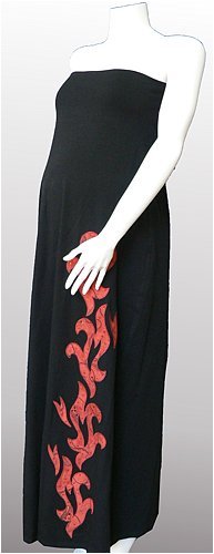 So Hot There's Fire - formal maternity dress