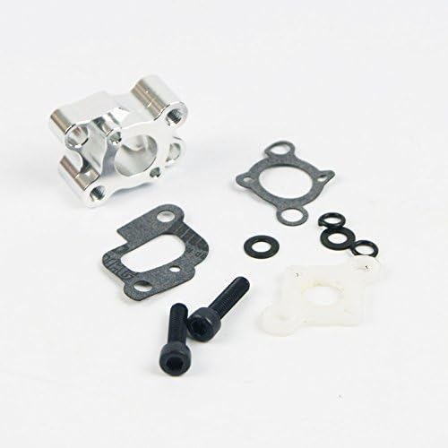 Bestdotek Alloy Carburetor Adaptor Insulator Block fit ZENOAH CY Fuelie RCMK Engine