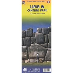 Lima & Central Peru 1 : 13 000 / 1 : 1 500 000