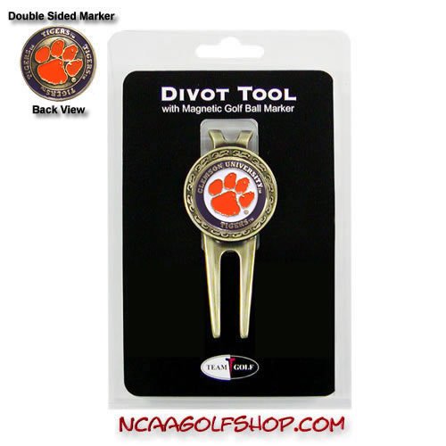 Clemson Tigers Divot Tool Ball Marker Tg1