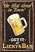 Lucky's Bar Refrigerator Magnet