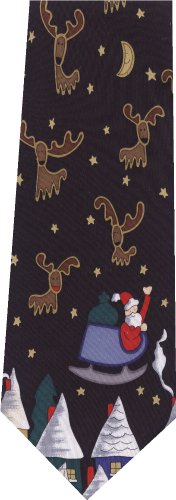 Save The Children Rooftop Santa New Novelty Tie