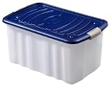 Produkt-Bild: ROLLBOX Rollenbox Rollencontainer mit Deckel blau