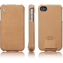 Spigen-SGP Vintage Edition Brown Flat iPhone 4