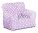 Insert for Pottery Barn Anywhere Chair + Purple Polka Dot Slip Cover