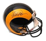 Kurt Warner Autographed Pro-Line Helmet | Details: St. Louis Rams, Authentic Riddell Helmet