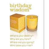 Aromatherapy Interventions Birthday Wisdom Therapy Candle