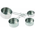 Jd Diffusion - P9831 - Set 4 Mesures - Inox - 50-75-125-250 mL