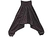 Bohemian Belly Dance Harem Pants Indie Alladin Style Jumpsuit Romper (Brown)