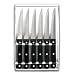 Lacor - 39060 - 6 Couteaux pour Steak - Lame Crant�e