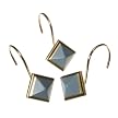 Capri Stripe Shower Curtain Hooks