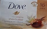 UPC 011111340411 product image for Dove Purely Pampering 16-4 OZ Shea Butter Bar Soaps, Warm Vanilla Scent, 64 OZ | upcitemdb.com