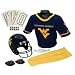 West Virginia Mountaineers Football Deluxe Uniform Set - Size Medium